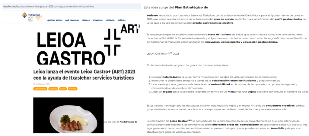 Leioa GastroArt Itxaslehor 20240530