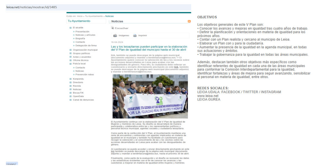 Plan V Igualdad Leioa.net 20240416